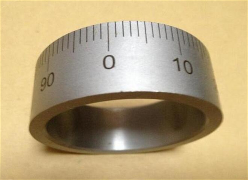金属零件激光刻字 铝制品激光刻字 测量尺 激光打标 刻字 刻LOGO 科学环保