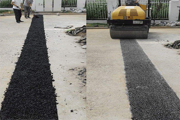郑州新郑沥青道路修补|沥青修复路面
