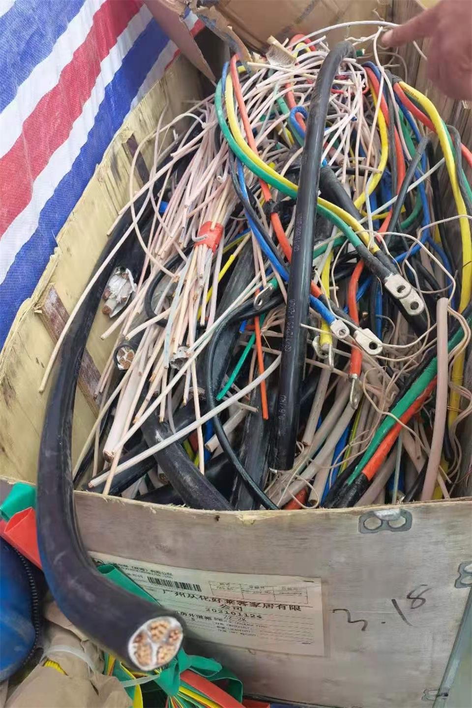 废电缆线回收咨询 现场看货