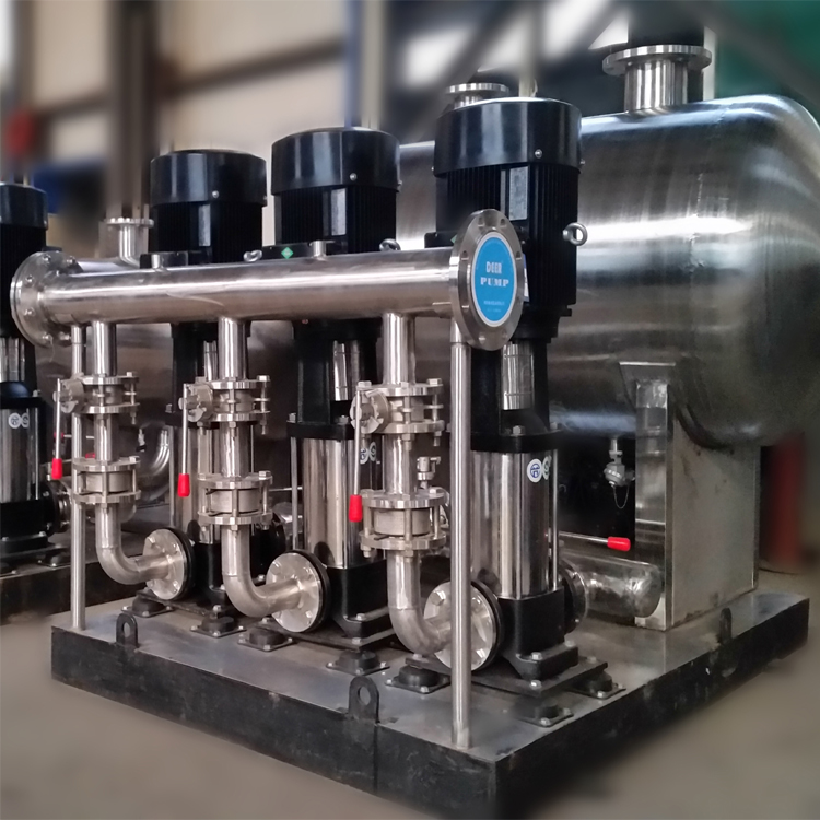 石家庄DEWWG型无负压供水设备 不锈钢多级离心泵 变频供水机组自动变频