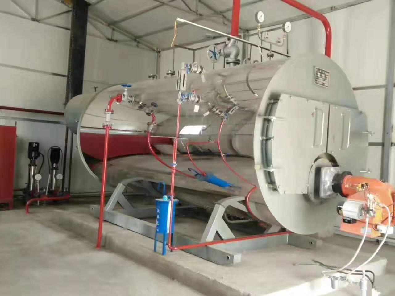 昆明4吨燃气蒸汽锅炉厂家 适用于造纸行业