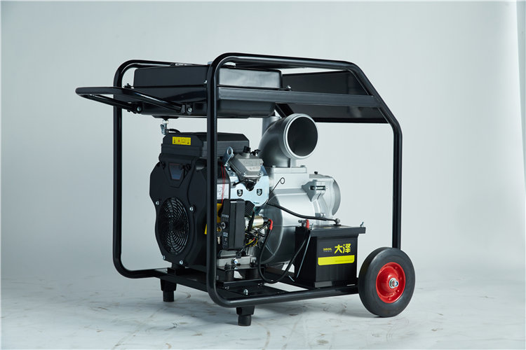6寸柴油高压消防水泵移动应急排放低