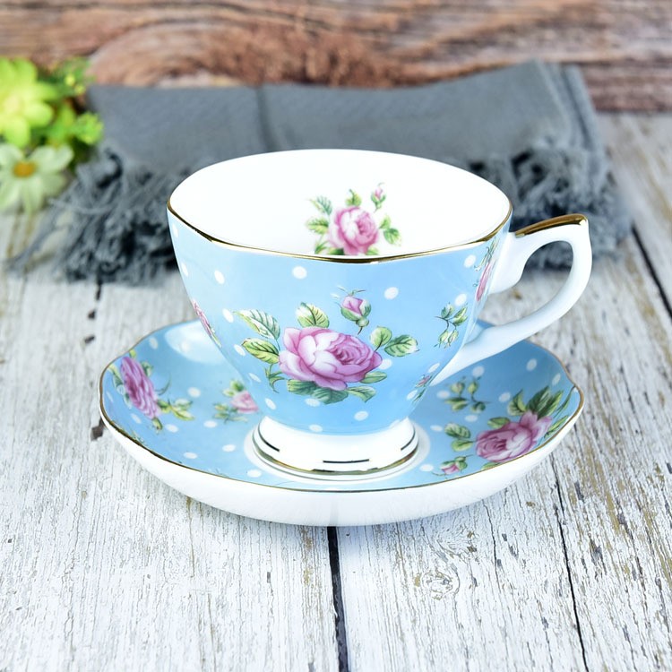 陶瓷咖啡杯套装批发 创意礼品骨瓷咖啡杯碟 可印制图文