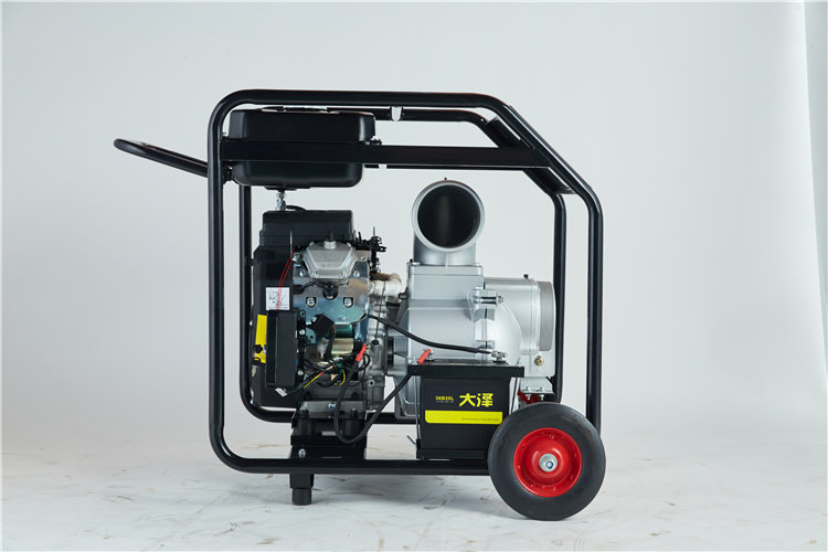 消防设备6寸汽油机高压泵