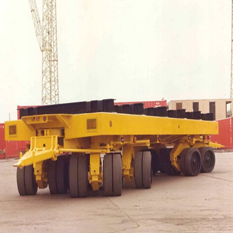 150吨重型搬运平板拖车 搬运平板拖车型号 大型运输设备