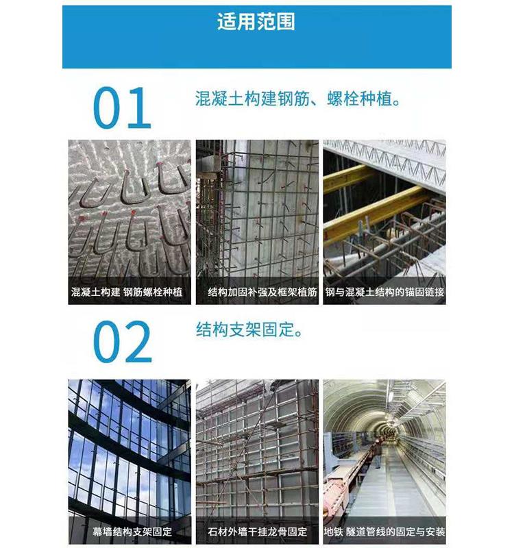 亳州強(qiáng)力植筋膠博瑞雙杰,混凝土灌縫膠
