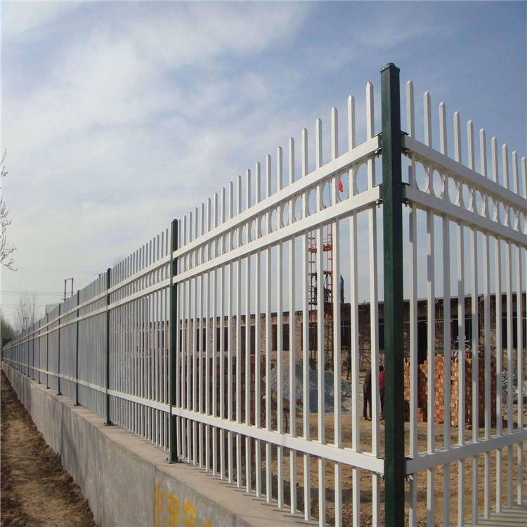锌钢围墙护栏铁艺栅栏小区锌钢围墙栏杆锌钢护栏围栏厂家直营