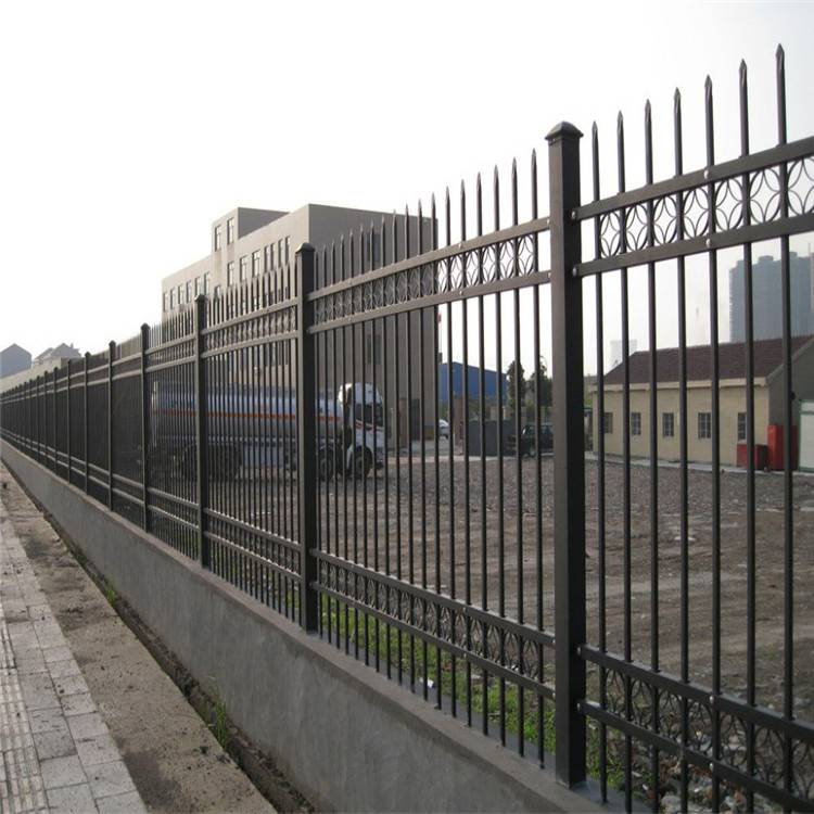厂家批发 交通设施防护围墙锌钢护栏 铁艺围栏 锌钢护栏网