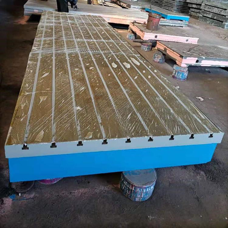 北重加工重型大型铸铁平台 焊接平台 钳工划线平板 工作台