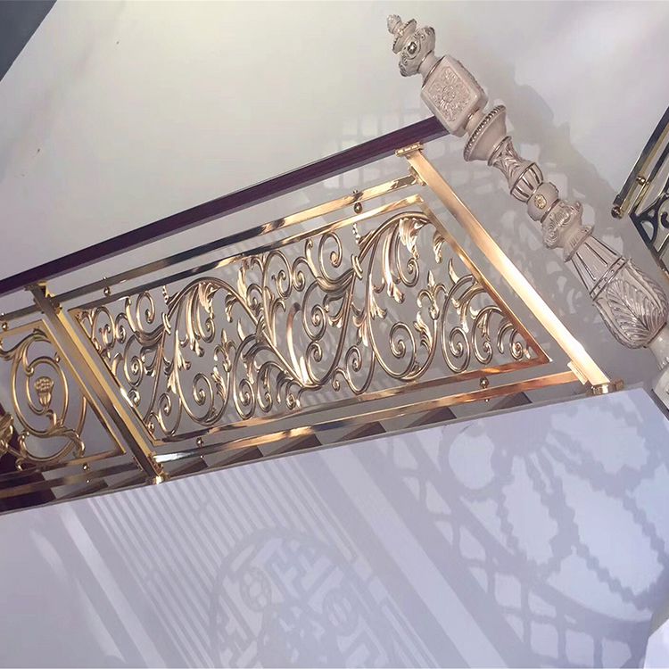 铜楼梯扶手 简约设计风格装饰蜕变打破传统思维