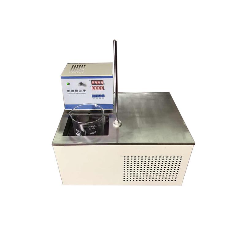 川恒 卧式低温反应槽 桌面式8L 不锈钢 实验室外循环 加热制冷机CHDCW-1008