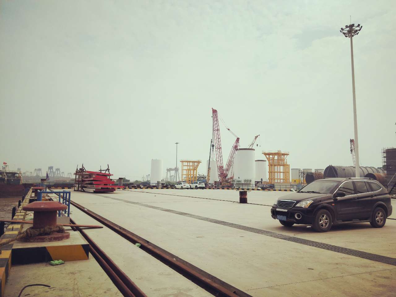 武汉附近的港口检测中心