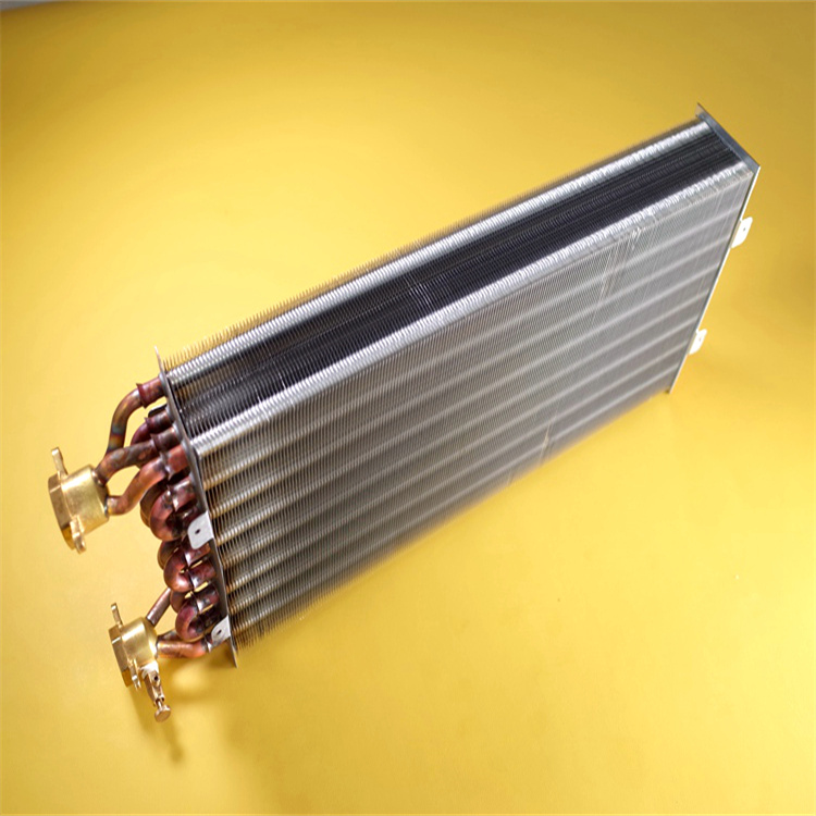 杭州鋼管鋁片散熱器親水型銅管鋁片表冷器型號