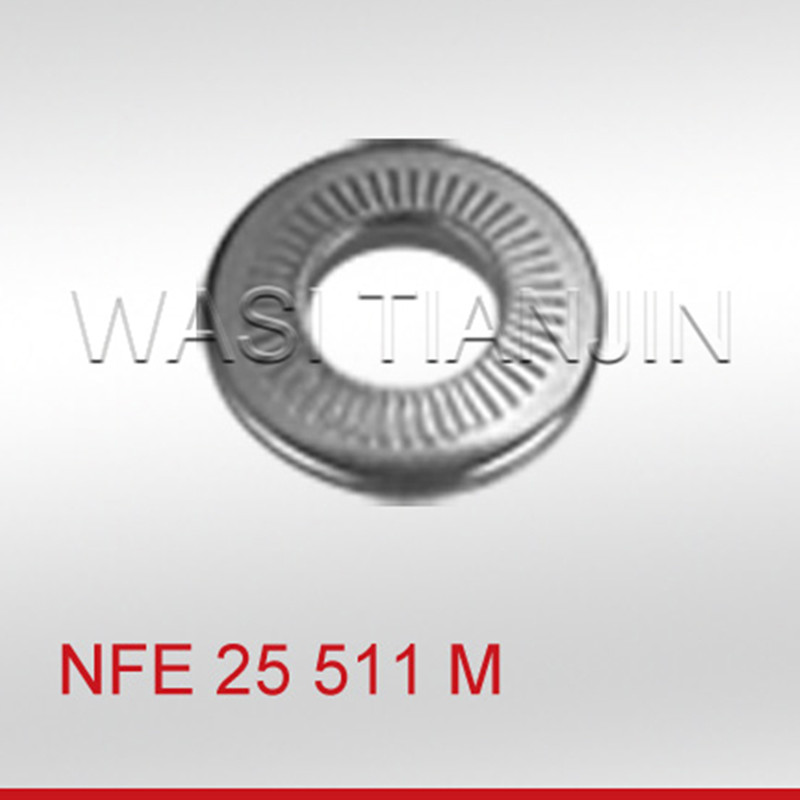 WASI现货不锈钢NFE25511法式鞍形锁紧垫圈