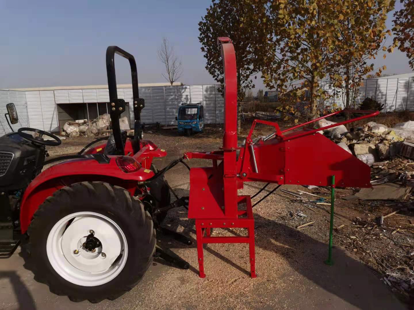潍坊双伟制造 拖拉机用 果树碎木机