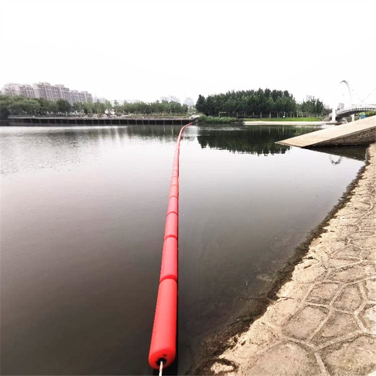 拦污装置浮体 河道拦污浮筒 广东水库保洁装置厂家