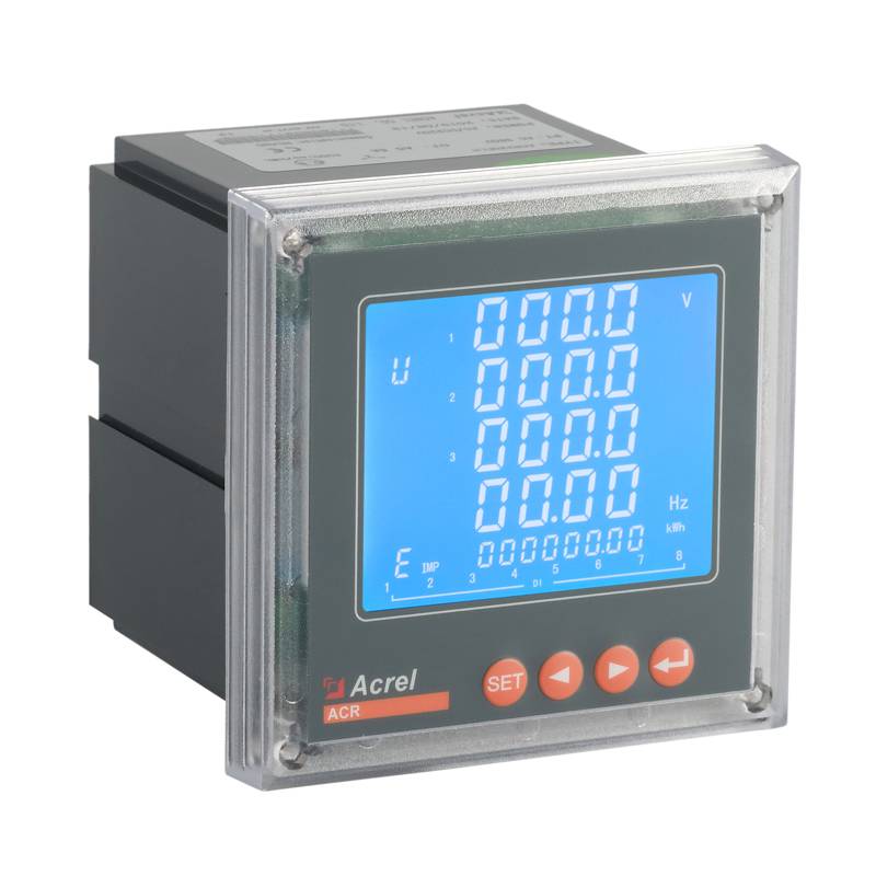 安科瑞多功能电力仪表ACR230ELH谐波测量分时计费全中文菜单LCD图形显示