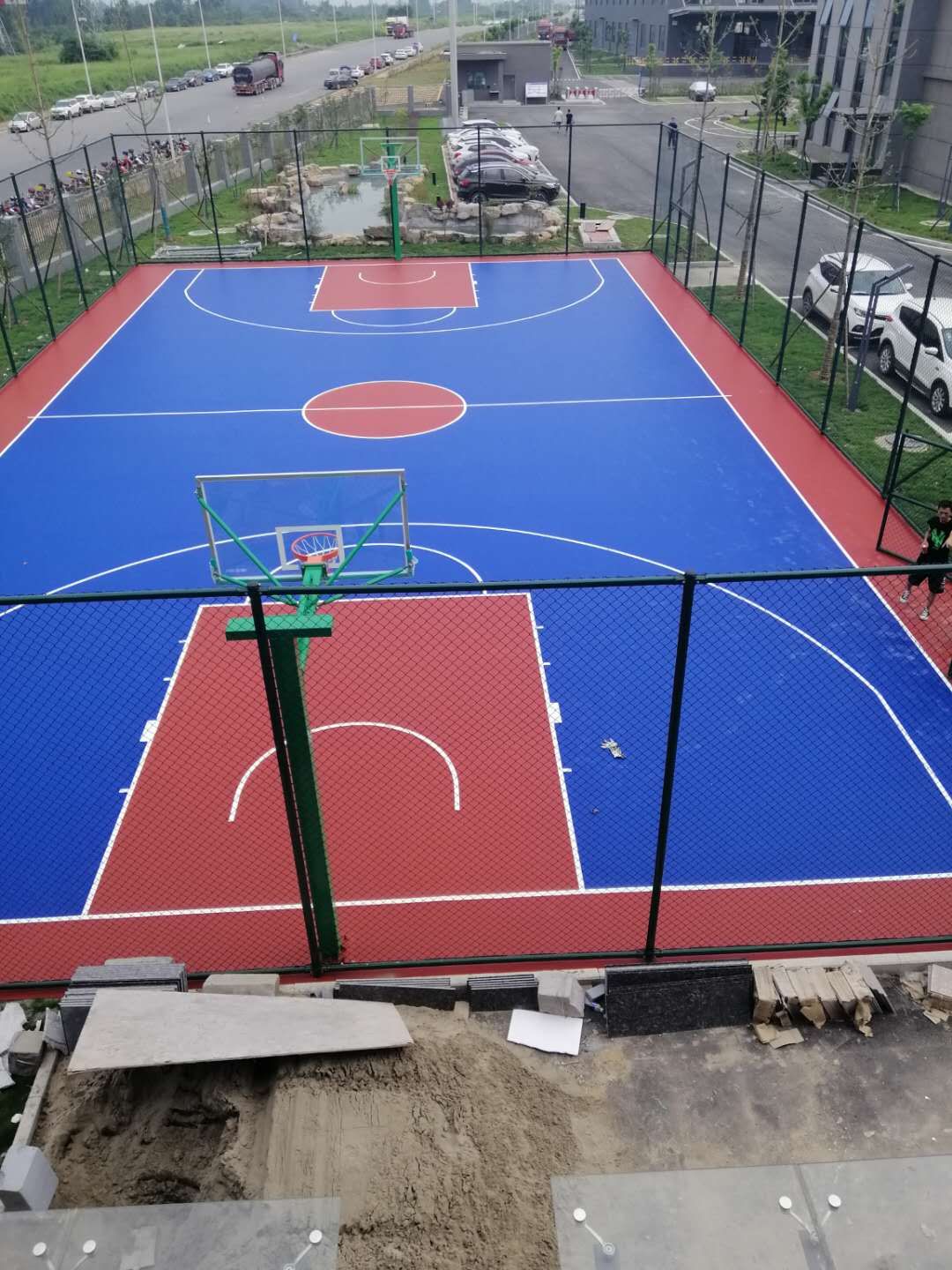 廣州硅PU籃球場綠色環保 包工包料