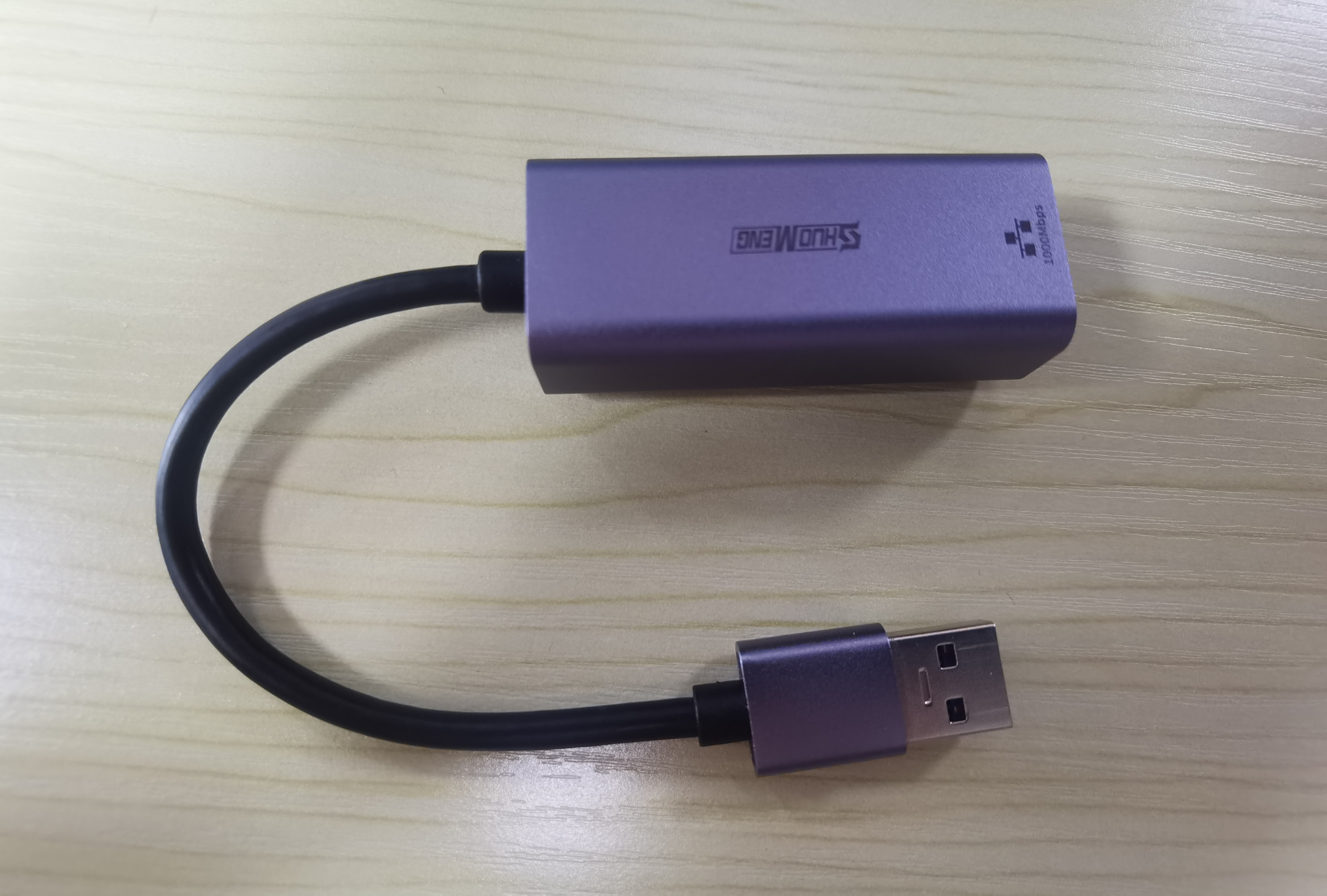 硕盟USB3.0 转RJ45千兆网卡 TYPE A USB3.0 TO RJ45