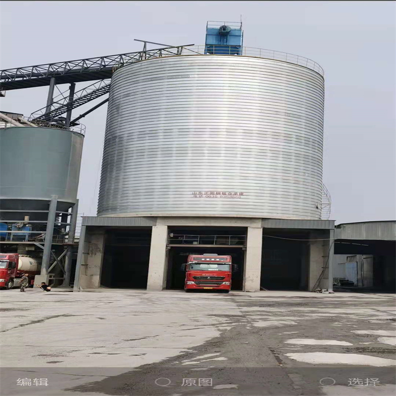 北京大型钢板库设计 5万吨粉煤灰仓建造