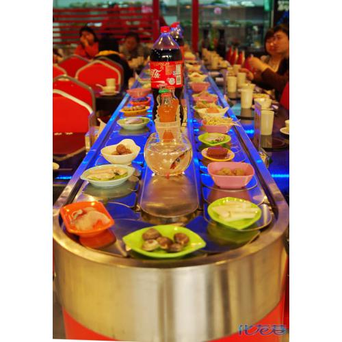 重庆自动旋转式火锅餐桌设备厂家定制