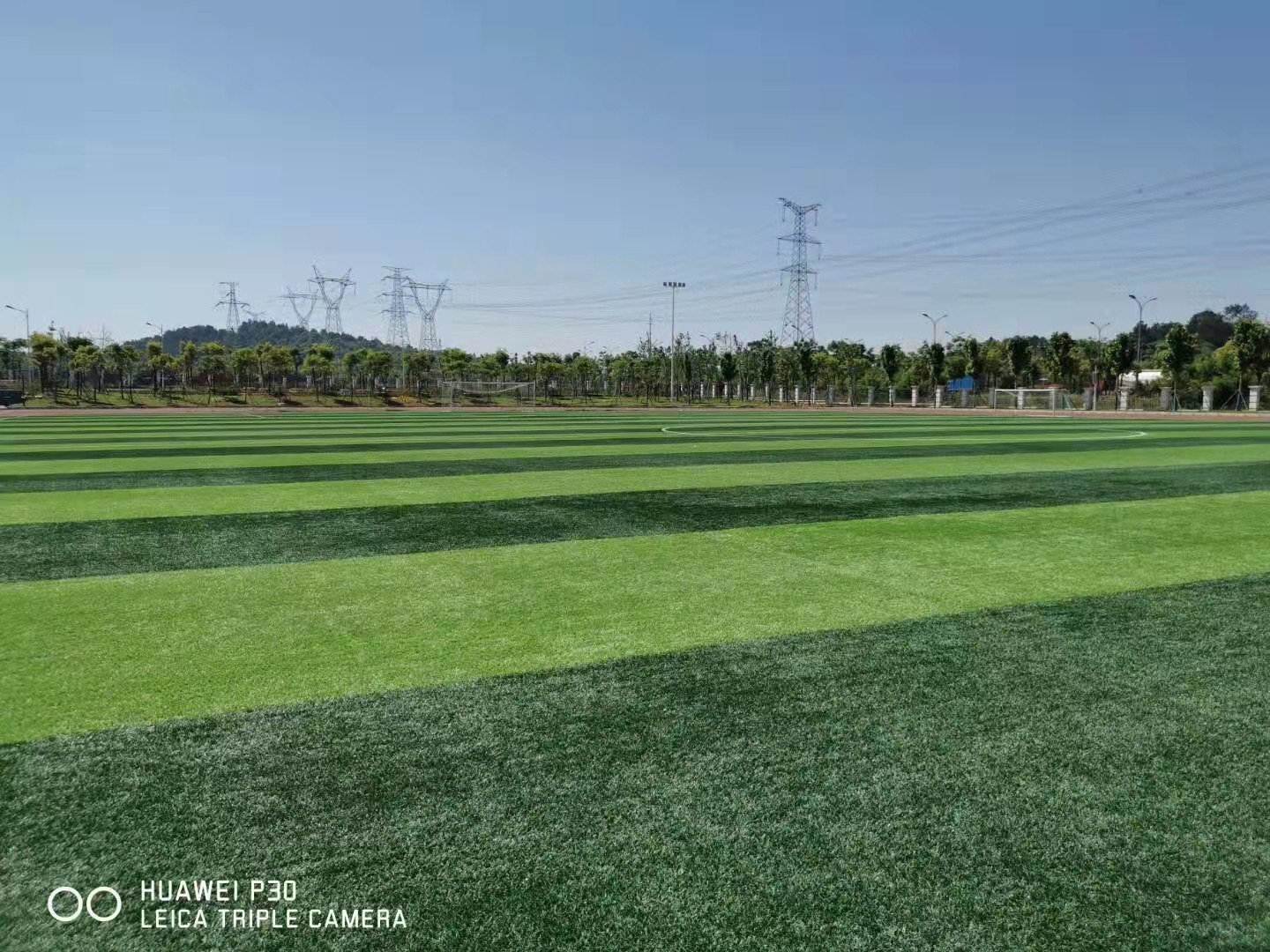 广州足球场人工草坪地面