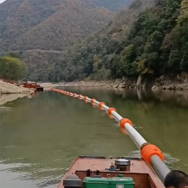 新余城中河道水上垃圾攔擋浮筒廠家