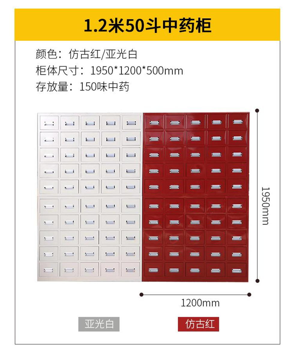 北京常规中药柜规格 不锈钢西药柜