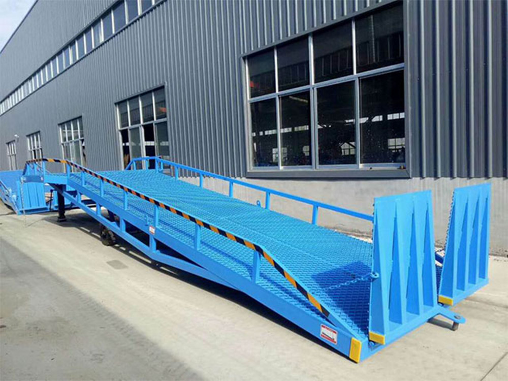 鄂尔多斯登车桥液压式升降机 集装箱装卸平台