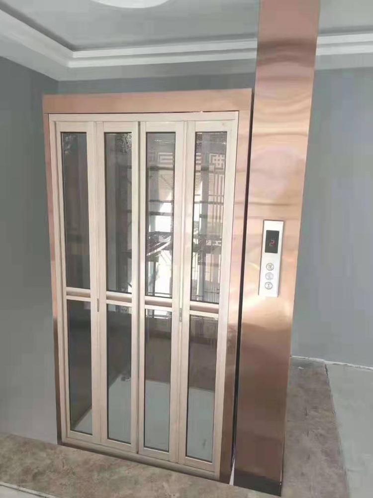 小型別墅室內外觀光電梯可定制