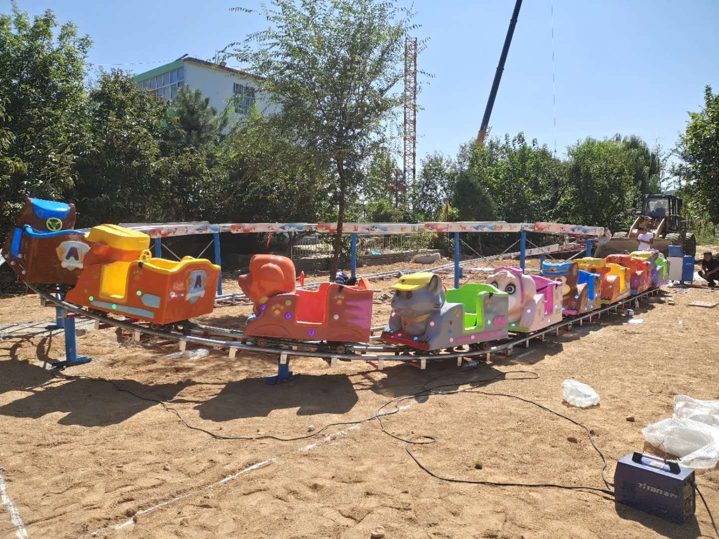 吉林游樂園小型過山車設備 小型過山車 兒童游樂設施