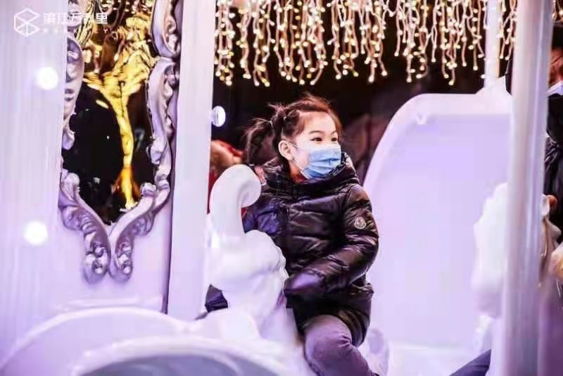 旋轉木馬 北京小型兒童旋轉木馬設備廠家 戶外游樂設施