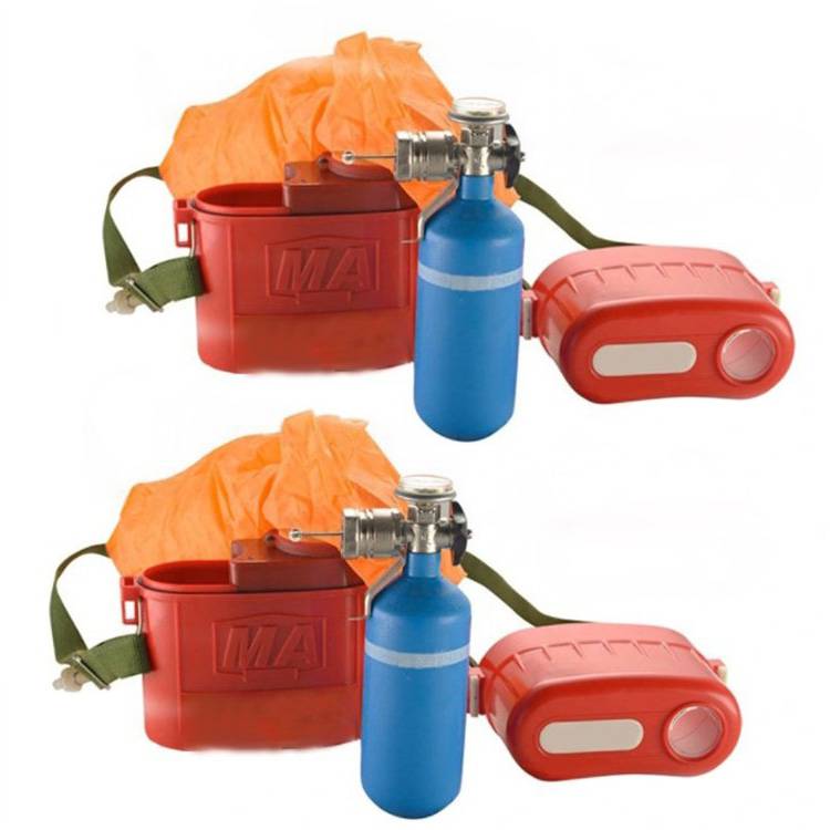 ZYX45压缩氧自救器是便于携带的防护个人呼吸器官的装备