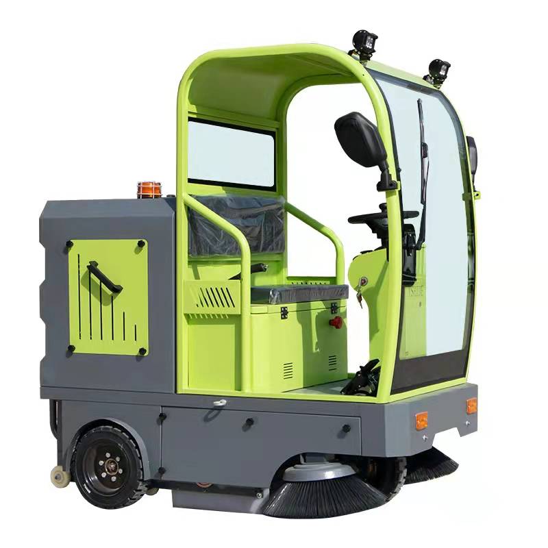 小型驾驶式电动扫地车环卫车清扫车工厂车间用物业道路扫地车配件