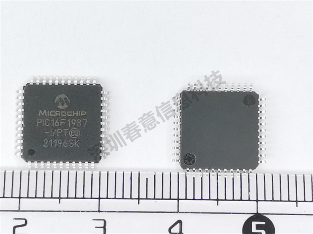 专注代理微芯PIC16F1937-I/PT MCU，渠道可追溯至原厂全新