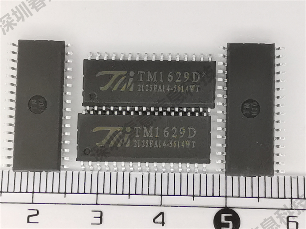专注代理天微TM1629D LED驱动IC，全新渠道可追溯至原厂