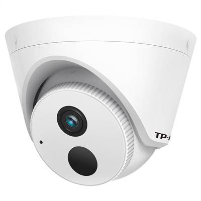 TP-LINK300万PoE红外音频网络摄像机TL-IPC433HSP 夜视距离可达30米半球摄像头