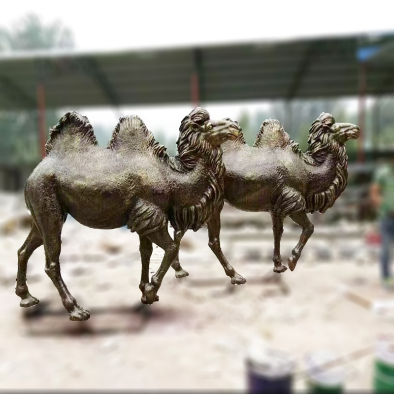 骆驼雕塑，沙漠之舟雕塑
