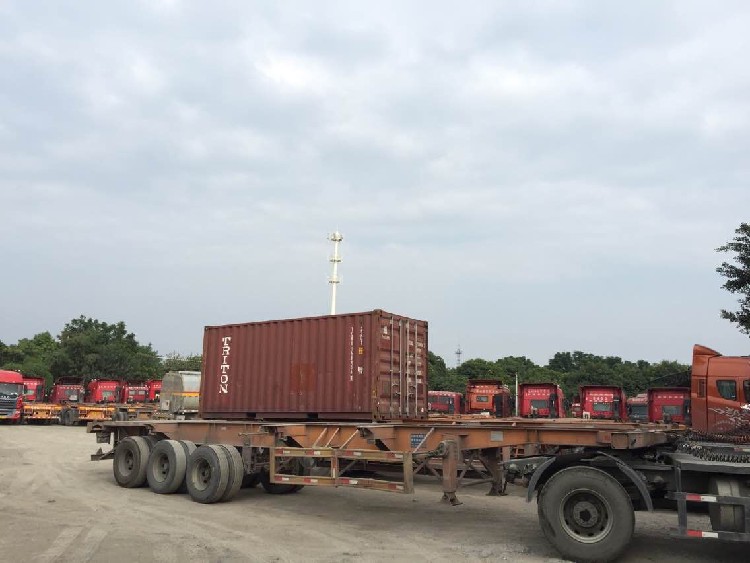 国集进出口拖车,广州集装箱拖车