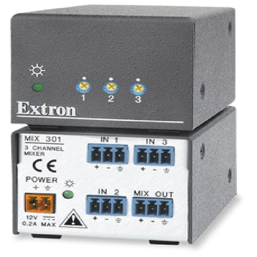 爱思创Extron MIX301混音器长期销售