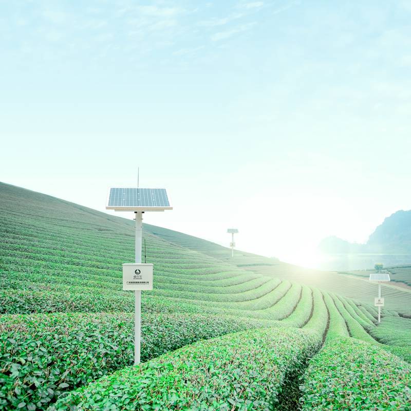 海睿科技太阳能无线智能灌溉控制器 自动定时灌溉系统 林农畜牧养殖渔业 1拖4