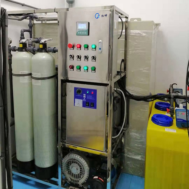 权坤 乳化液污水处理设备 水质检测 10吨工厂污水处理设备