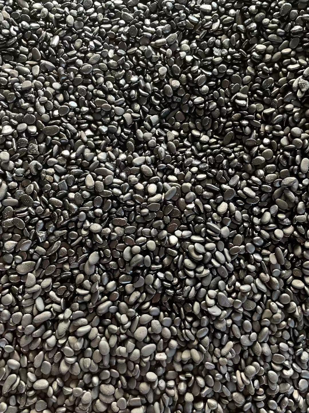 鄂尔多斯黑色鹅卵石生产厂家 水处理滤料 诺诺鹅卵石滤料