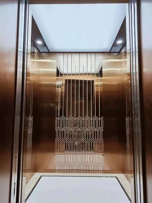 电梯间装饰 电梯轿厢翻新 电梯轿厢装饰装潢保定