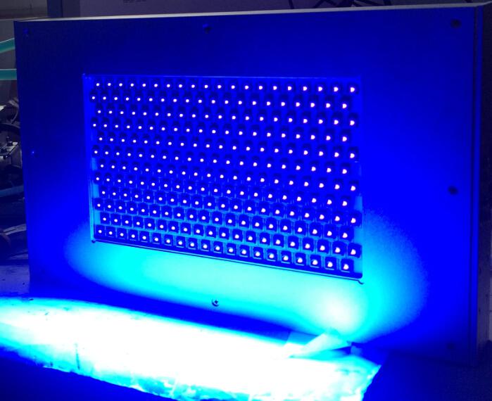 日亚原厂200*125mmUV LED面光源，TFT触屏固化，液晶显示屏等固化