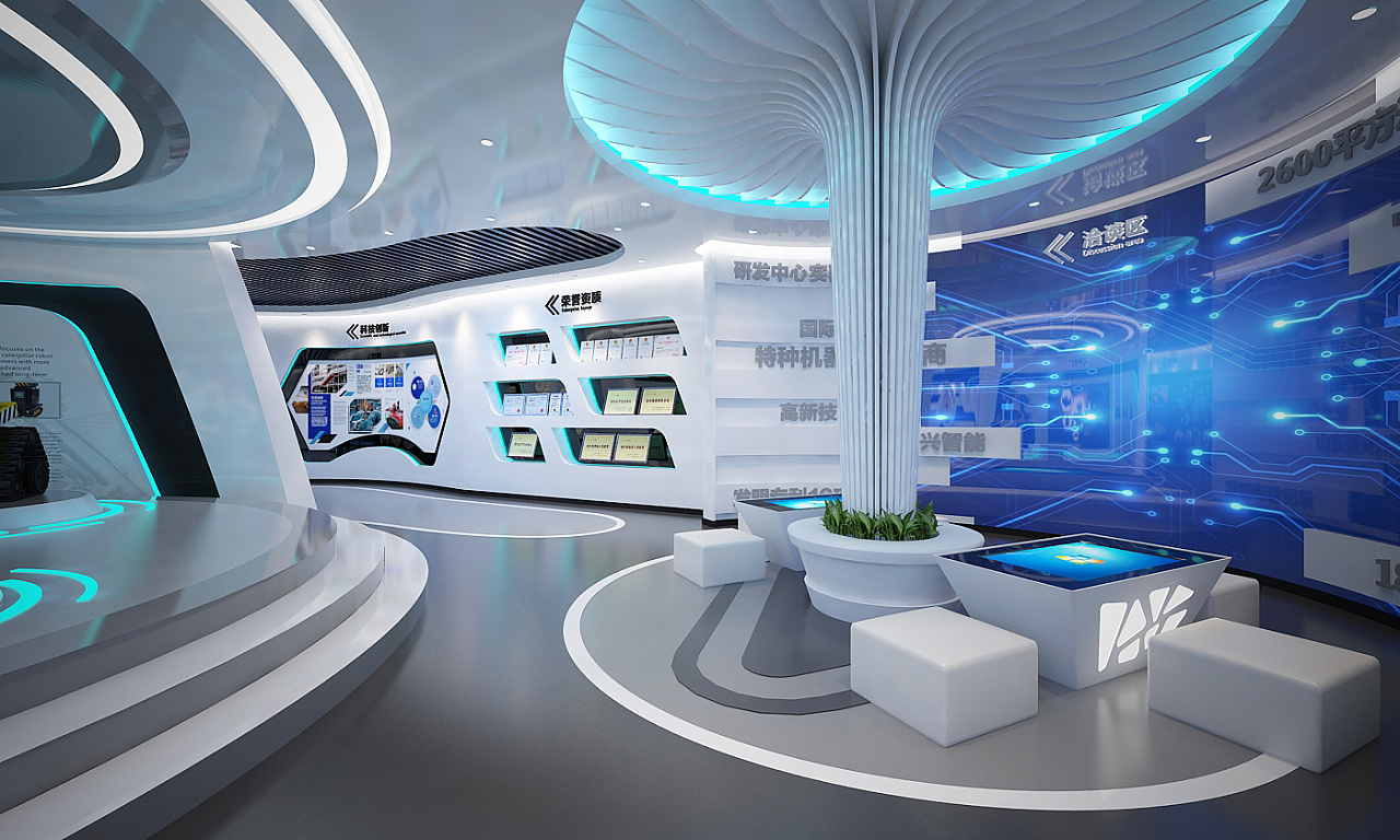 展馆设计多媒体施工一体化 展厅规划LED屏厂家