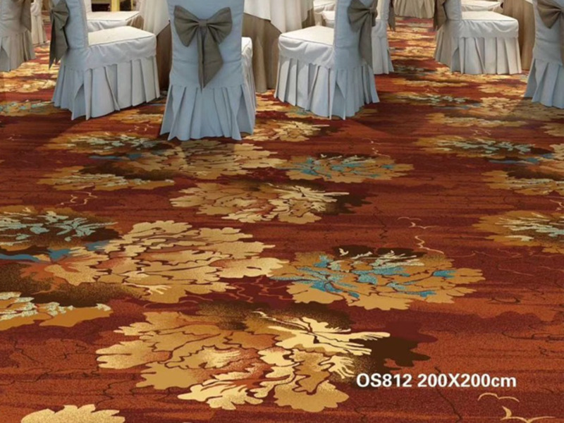云南威尔顿机织地毯订制 云南昆明紫禾地毯厂家供应