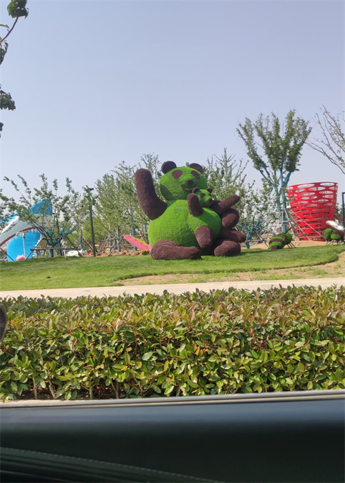 武汉公园仿真绿雕工艺品 仿真绿雕 经验丰富