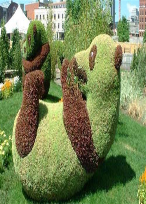 银川大型动物绿雕设计 动物绿雕 联系电话