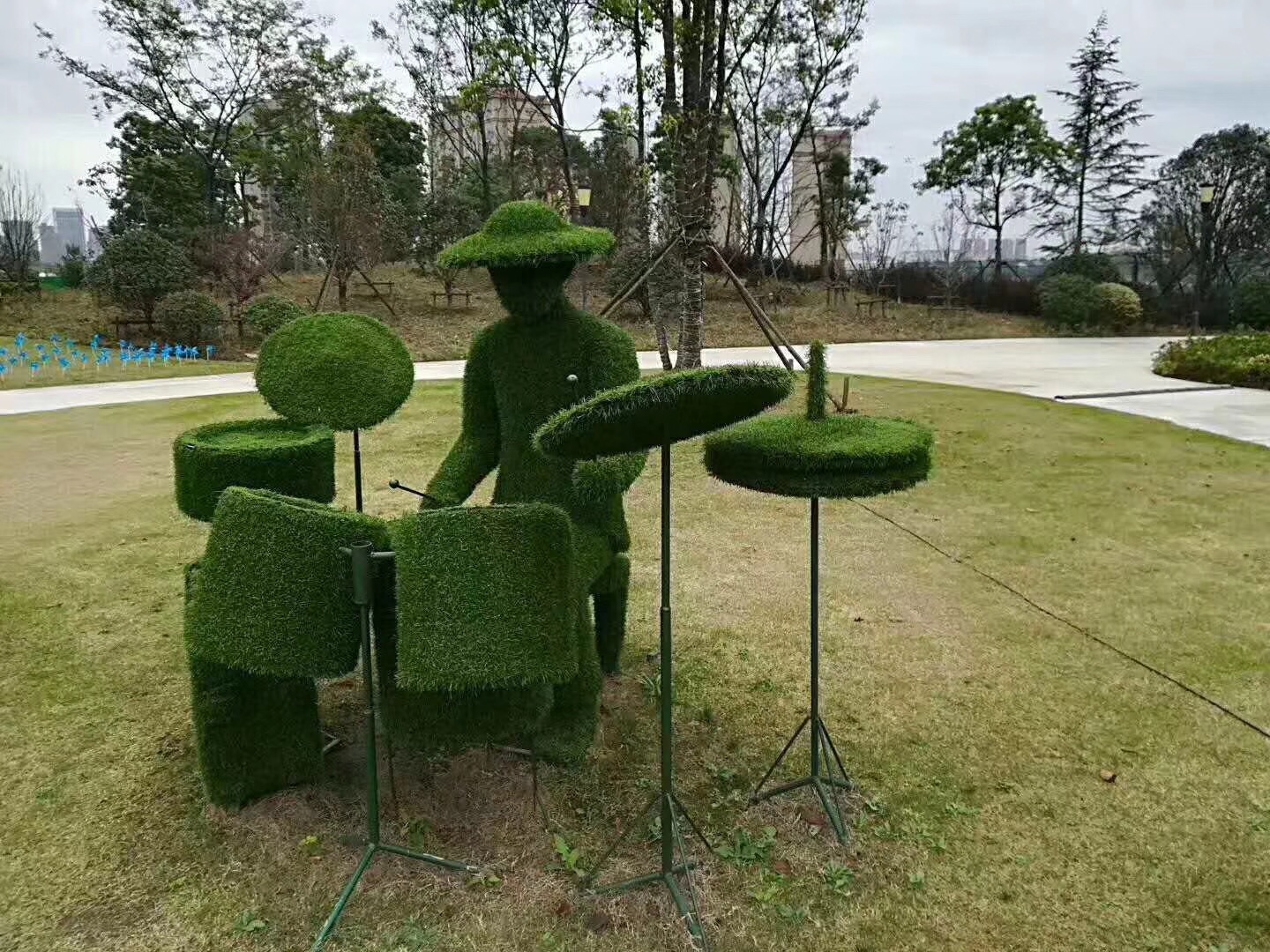 景观绿雕造型 五色草绿雕造型报价